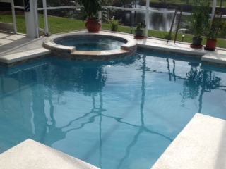 Pool maintained by Palm City Pool and Spa in Palm City, FL